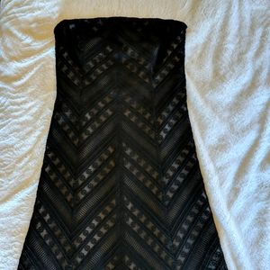 Ann Taylor Embroidered Lace Fit & Flare Dress